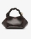 Mini bolso Ganni Bou serp burdeos
